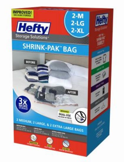 Picture of Storage-bags Vacuum-sealed Plastic Variety-pack S M L