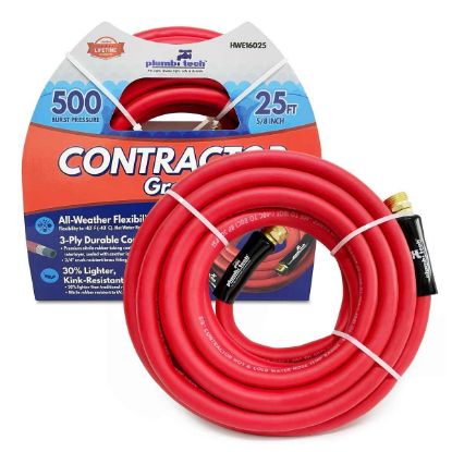 Picture of Rubber-hose Contractor-grade Hot-water 5/8" X 25'
