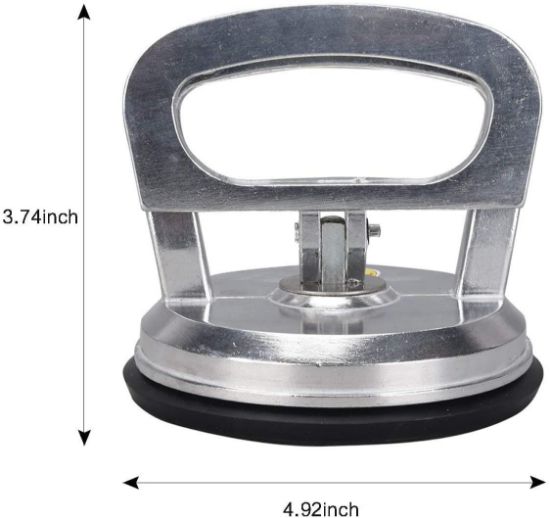 Picture of Suction-cup Lifter Single-plate Aluminum 77-lbs 5"