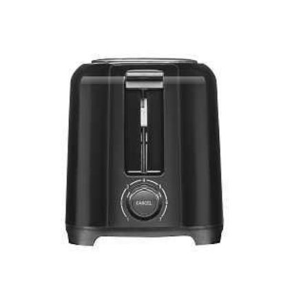 Picture of Wide Slot Toaster, 700 W, 2-slice, Button Control, Black