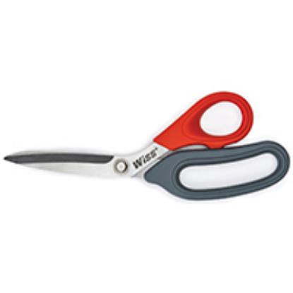 Picture of Household Scissors 8-1/2 In Oal Stainless-steel-blade 3-1/2 In Length Of Cut Gray/red Handle