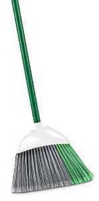 Picture of Angle-broom Pet-bristles 11" Metal-handle 53"