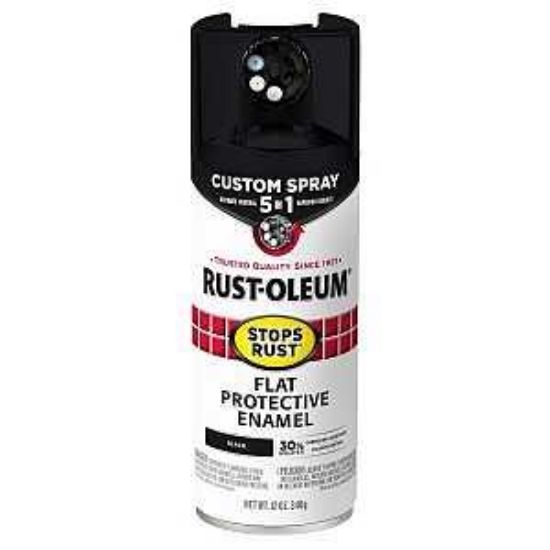 Picture of Spray-paint Enamel Flat Black