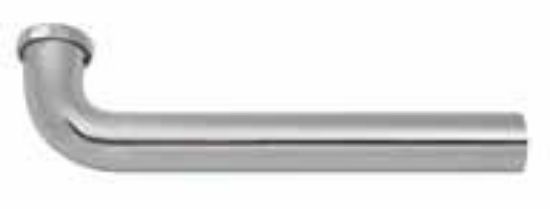 Picture of Tubular-brass Waste-bend Slip-joint Chrome-plate 1-1/2" X 24"