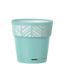 Picture of Plastic Pot Plastic Mosaic Aqua Blue 5.9"