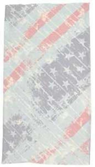 Picture of Safety Scarf Polyester Red White And Blue