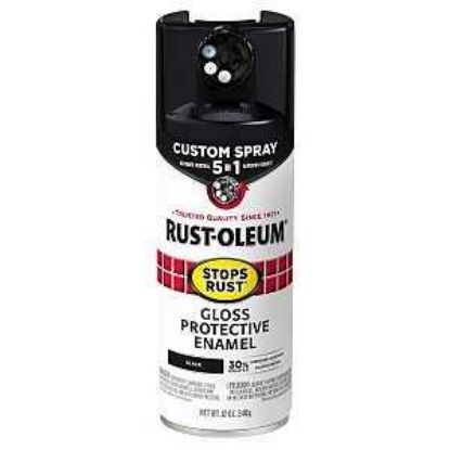 Picture of Spray-paint Enamel Gloss Black