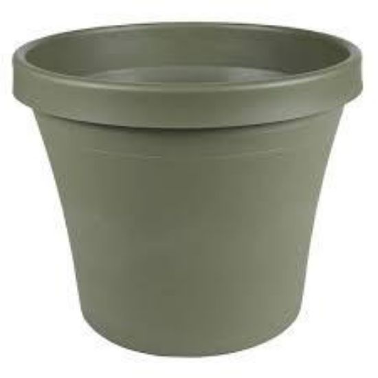 Picture of Planter Plastic Green 10"