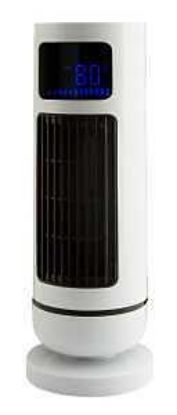 Picture of 2 In Usb Oscillating Tower Fan, 5 V, 3-speed, 60 Deg Rotating, White