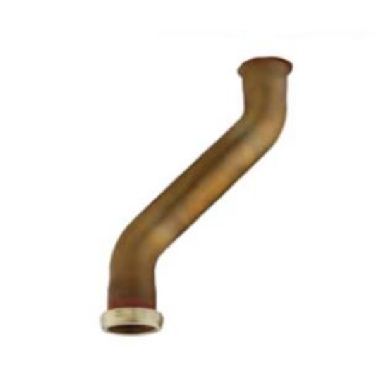 Picture of Tubular-brass Double-offset Slip-joint X Direct-connect Rough-brass 1-1/2"