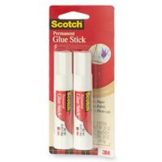 Picture of Glue-Stick Permanent-Adhesive White 0.25-ounce