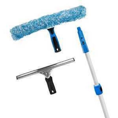 Picture of Window-cleaning Kit 14"-mop 12"-squeegee 6'-pole