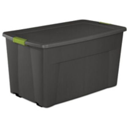 Picture of Wheeled Tote 45 gal Capacity Plastic Gray