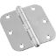 Picture of Door-hinge Stainless-steel Zinc 5/8"-radius 3-1/2"
