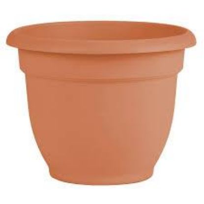 Picture of Planter Self-watering Plastic Muted-terra 8"