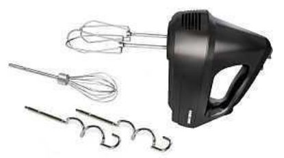 Picture of Hand-mixer 125-volt 250-watts 6-speed Black