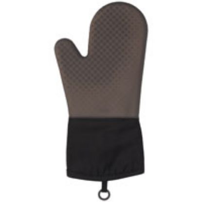 Picture of Oven-Mitt Silicone-Rubber Black