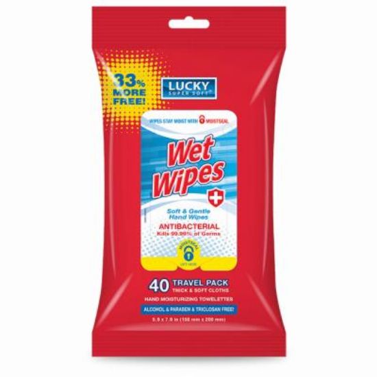 Picture of Wet-wipes Disinfectant Travel-pack
