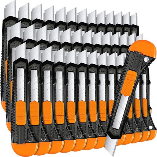 Picture of Utility-knife 18-mm Snap-blade Self-locking Metal/plastic