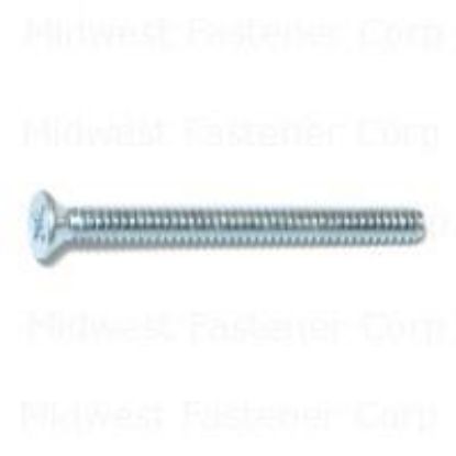 Picture of Machine-Screw With-Nuts Zinc-Plated #6-32 x 1-1/2"