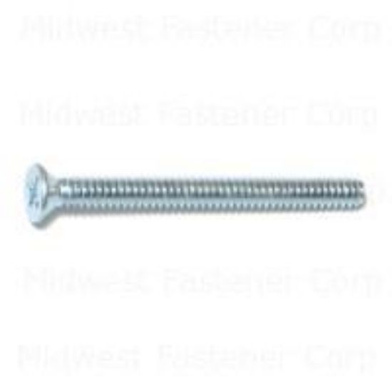 Picture of Machine-Screw With-Nuts Zinc-Plated #6-32 x 1-1/2"