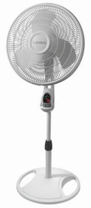 Picture of Pedestal-fan Oscillating 3-speed Timer Remote White