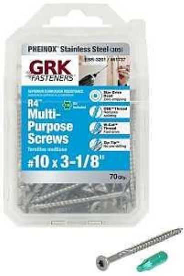 Picture of Screw Multi-purpose Decking Stainless-steel T25 #10 X 3-1/8"