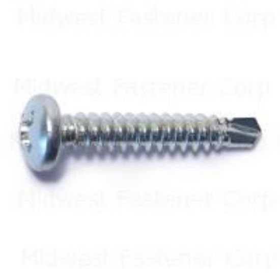 Picture of Sheetmetal-Screw Zinc-Plated #8 x 1"