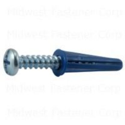Picture of Drill-Bit Plastic Anchor Kit w/ #8-10 x 3/4"
