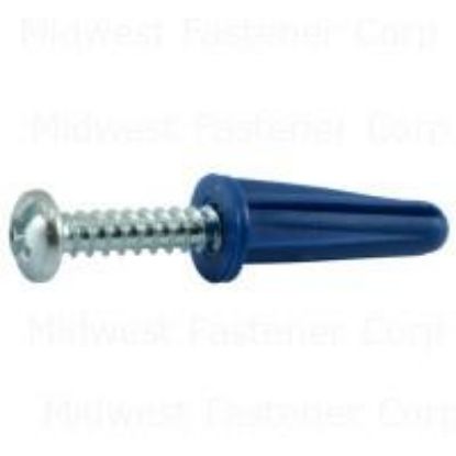 Picture of Drill-Bit Plastic Anchor Kit w/ #6-8 x 3/4"