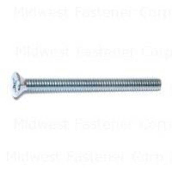 Picture of Machine-Screw With-Nuts Zinc-Plated 1/4-20 TPI 20 x 3"