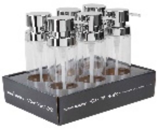 Picture of Soap-dispenser In Pdq Round Clear