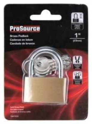 Picture of Keyed-padlock Brass 3 Key 1-1/2"