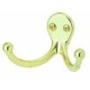 Picture of Double Coat/Hat Hooks Bright Brass