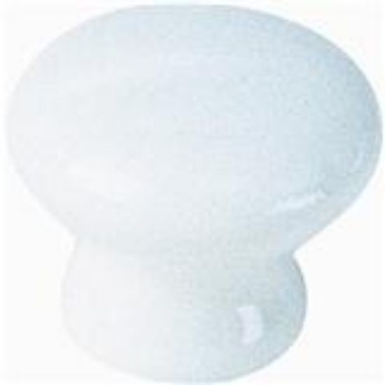 Picture of 1-3/8 White Ceramic Knob