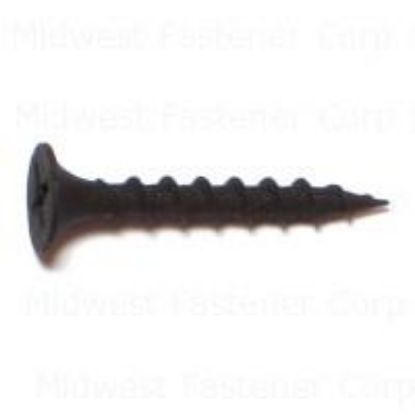 Picture of Drywall-Screw Black Coarse #6 x 1-1/8"