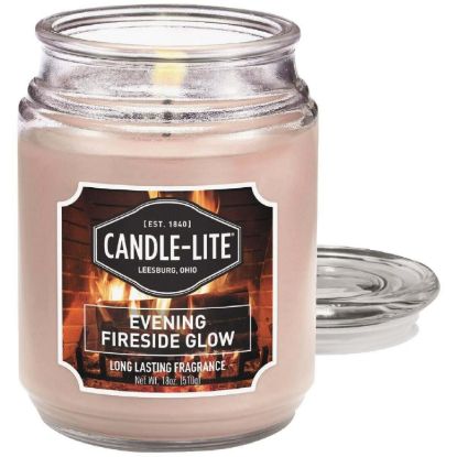 Picture of Jar-Candle 18 Oz. Everyday Evening Fireside Glow Jar Candle