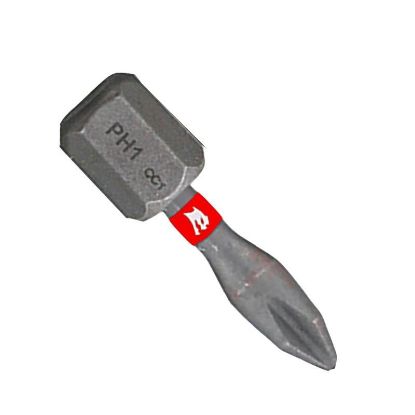 Picture of Insert-bit 1/4"-hex-shank 1" Phillips-#1
