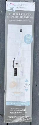 Picture of Shower-Caddy 4 Tier Tension Corner White