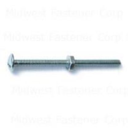 Picture of Machine-Screw With-Nuts Round-Head Combo-Drive #10-24 x 3"