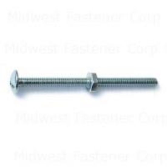 Picture of Machine-Screw With-Nuts Round-Head Combo-Drive #10-24 x 3"