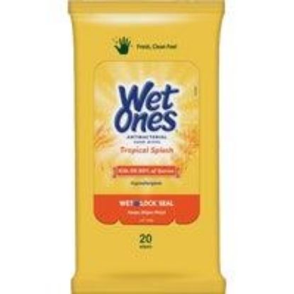 Picture of Anti-bacterial Hand-wipes Tropical-splash