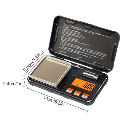 Picture of Pocket-scale 200-g X 0.01-g Lcd-display