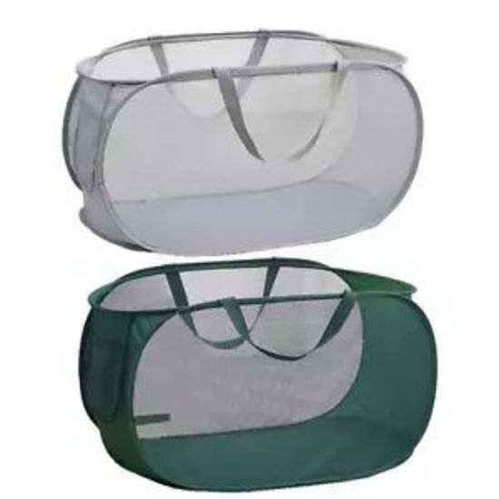 Picture of Collapsible Pop Up Laundry Bag W/ Aluminum Handles