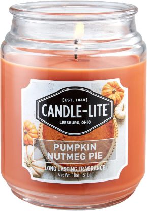 Picture of Jar-Candle Scented Candles,pumpkin Nutmeg Pie Fragrance, One 18 Oz. Single-wick