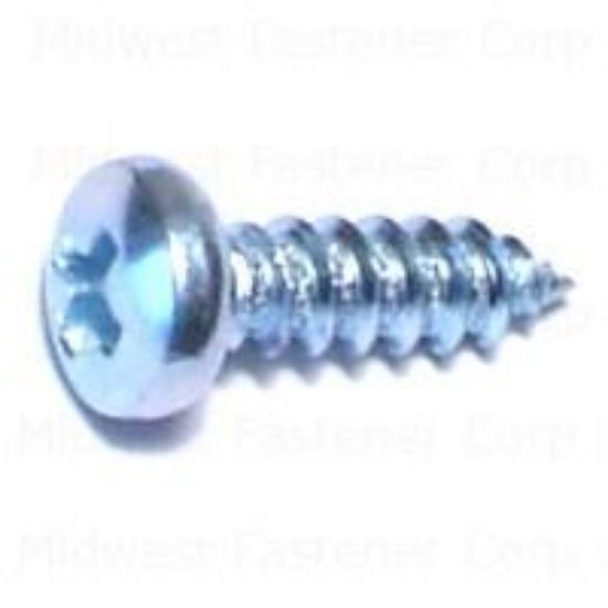 Picture of Sheetmetal-Screw Zinc-Plated #4 x 3/8"