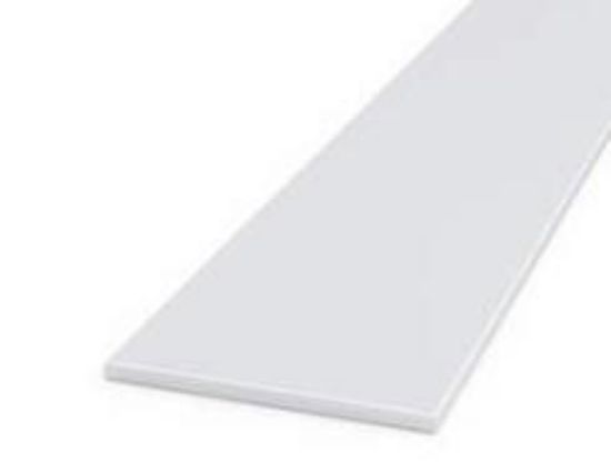 Picture of Flat-BarFinish Anodized-Clear 1/2" X 1/8" X 4'