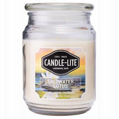 Picture of Jar-Candle Scented Wax Candle Jar, Saltwater Lotus, 18-oz.