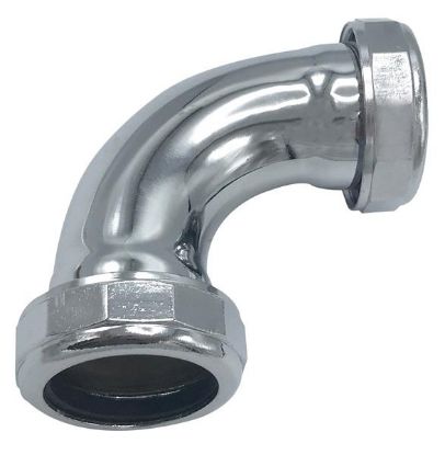 Picture of Elbow Slip-Joint-Fitting Double-Slip 90° 1-1/2" Chrome-Plated