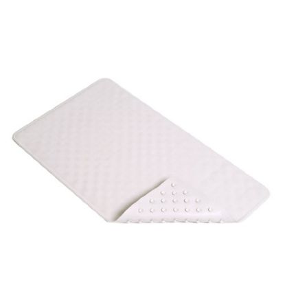 Picture of Bath-mat 16" X 28" White Shells Rubber